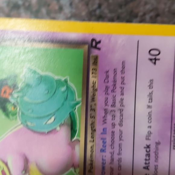 Rare Dark Slowbro Team Rocket 1995 first made card. - Picture 5 of 6